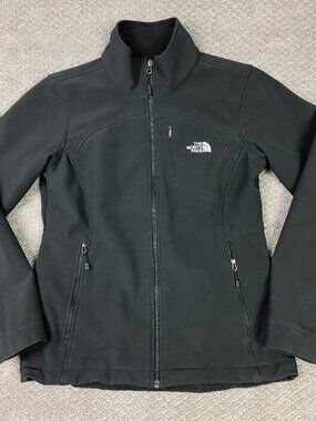 The North Face Apex Bionic Softshell Jacket Womens Medium Black
